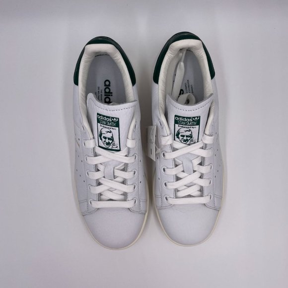 Adidas Stan Smith White / Green Womens Shoes - Picture 5 of 8